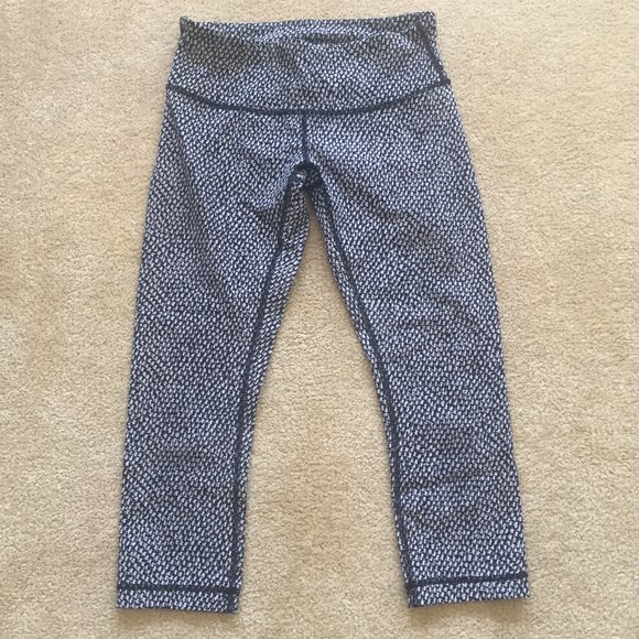 Lululemon Wunder Under Crop III Scatter Star Print - Picture 6 of 7